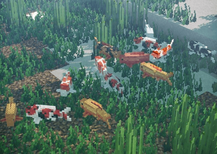 Подводный мир Minecraft